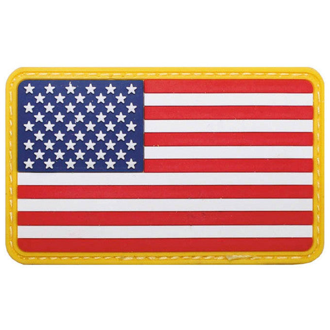MFH Klettabzeichen 3D USA 8x5 cm