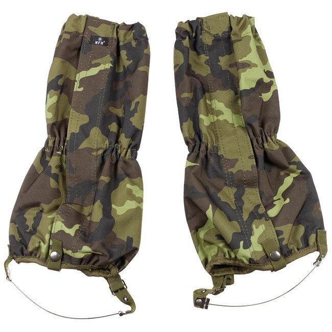 MFH Schutzhüllen mit Reißverschluss und Stahlseil, cz camo