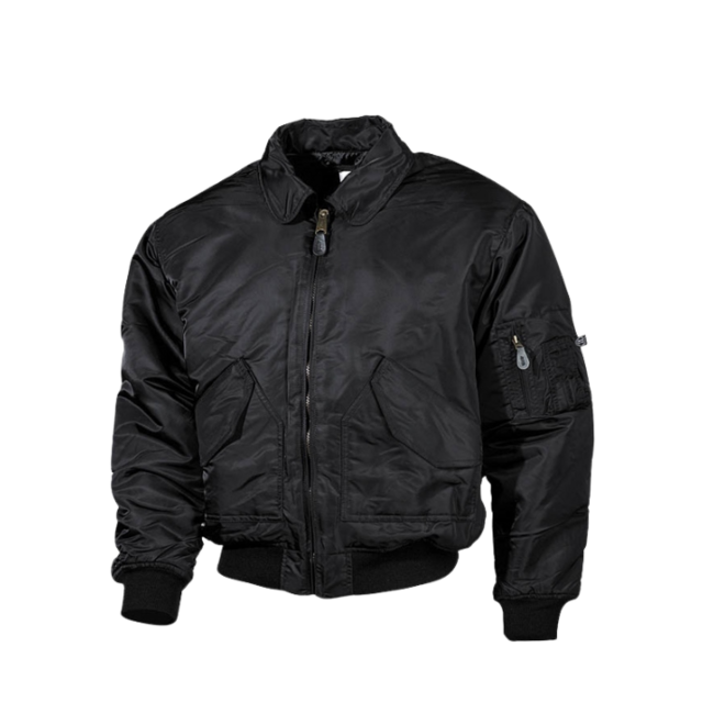 MFH CWU Bomberjacke, Fliegerjacke, schwarz