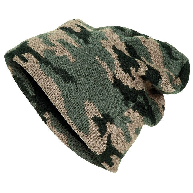MFH Gestrickte Beanie, Woodland