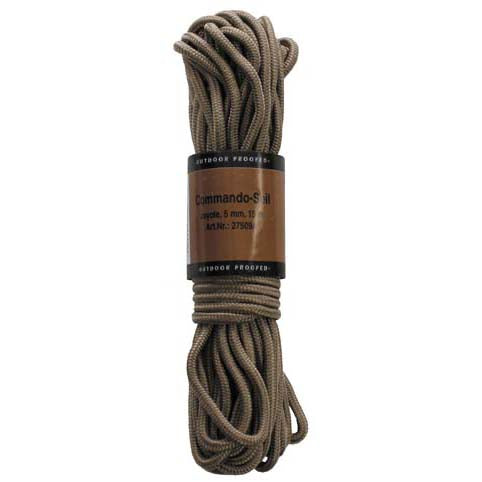 MFH Nylonseil 15 Meter 5mm coyote