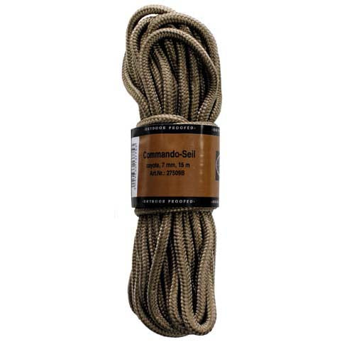 MFH Nylonseil 15 Meter 7mm coyote