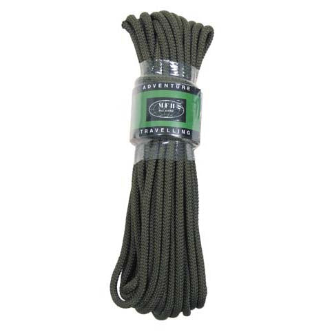 MFH Nylonseil 15 Meter 7mm olivgrün
