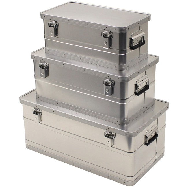 MFH Transportkisten Alu 3er Set