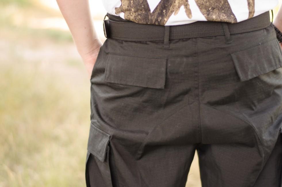 MFH BDU Herrenhose Rip-Stop schwarz