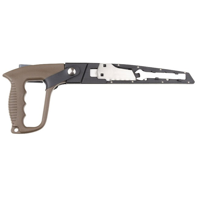 MFH Handsäge 2 Sägeblätter Holster mit Gürtelclip