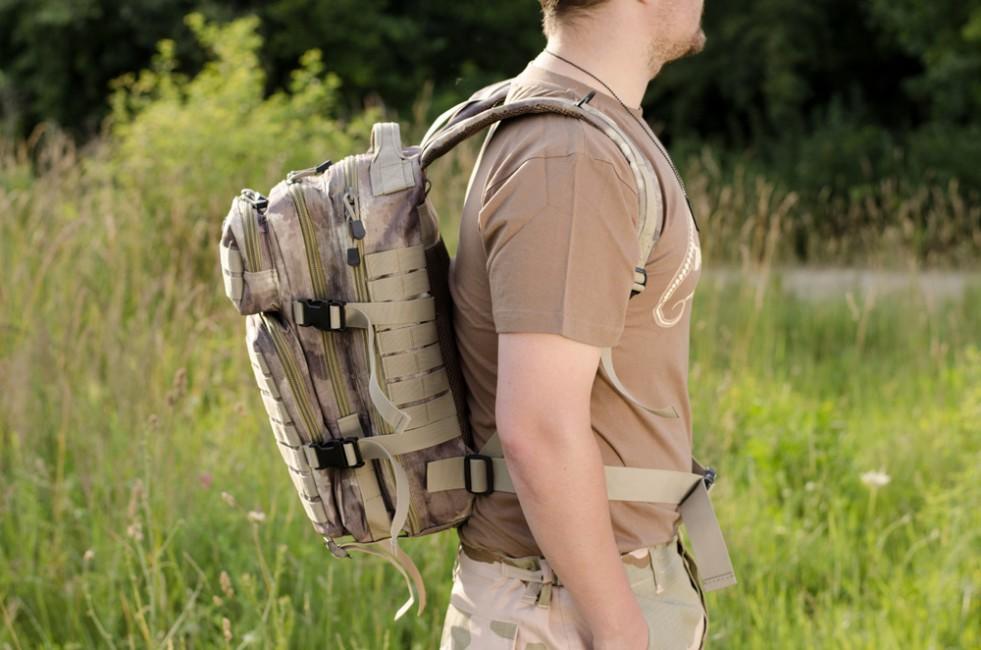 MFH US assault ruksak HDT camo 30L