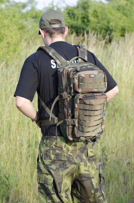 MFH US Assault Backpack Woodland 30L