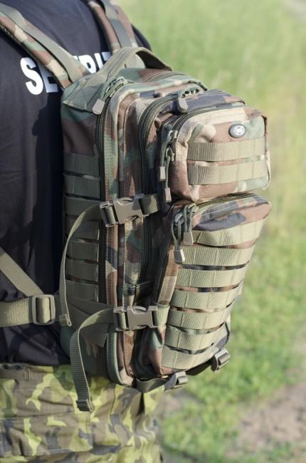 MFH US Assault Backpack Woodland 30L