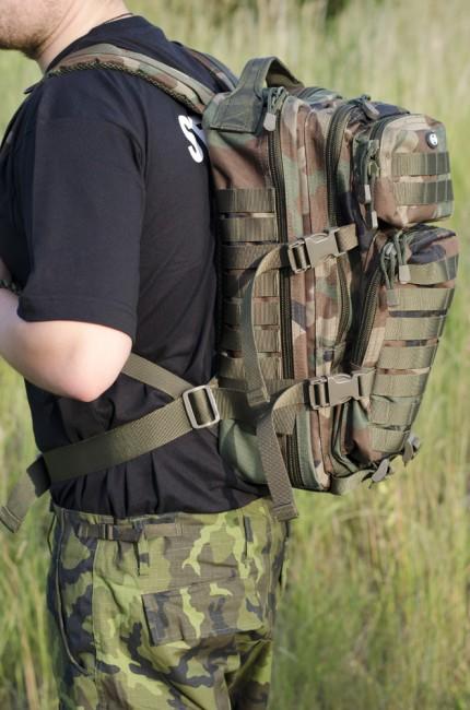 MFH US Assault Backpack Woodland 30L