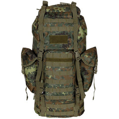 MFH MOLLE-Rucksack 65L Aluminiumstange BW-Tarnung