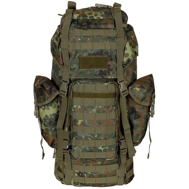 MFH MOLLE-Rucksack 65L Aluminiumstange BW-Tarnung