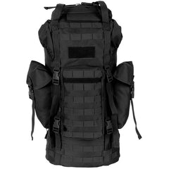MFH MOLLE 65L Rucksack Aluminiumstange schwarz