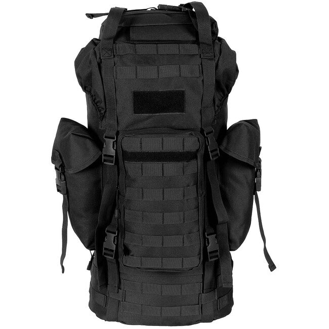 MFH MOLLE 65L Rucksack Aluminiumstange schwarz