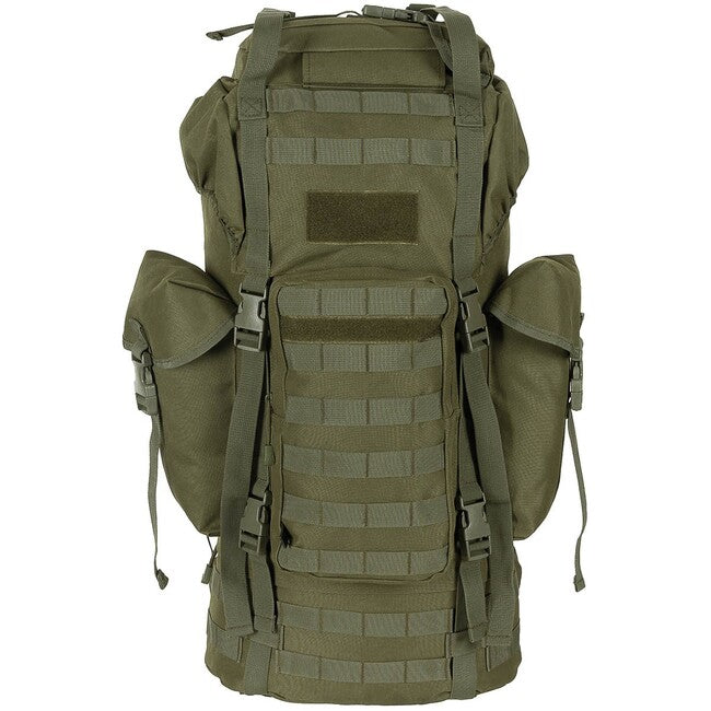MFH MOLLE 65L Rucksack, aluminiumstange, od grün