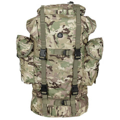 MFH MOLLE Σακίδιο Πλάτης 65L, Αλουμινένια Ράβδος, Op.-Camo
