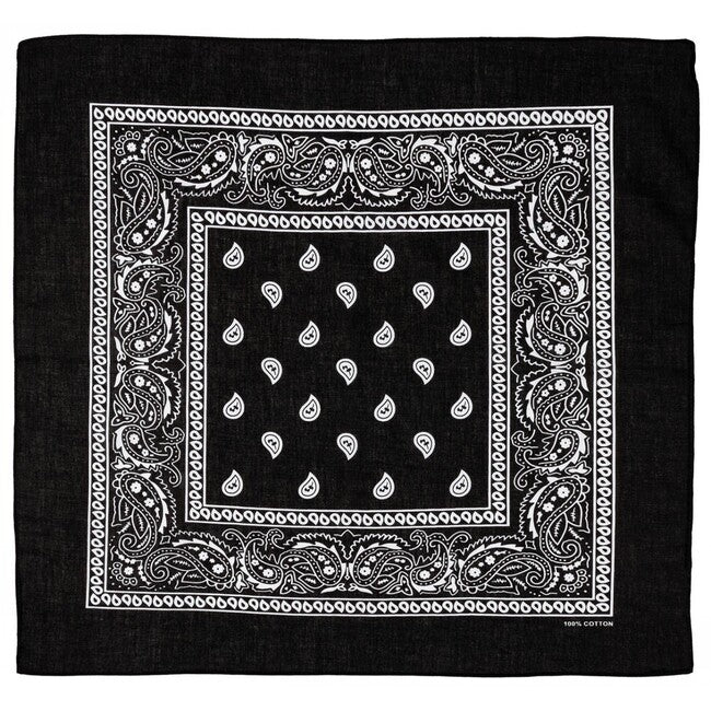 MFH Halstuch schwarz-weiß ca. 55 x 55 cm Baumwolle