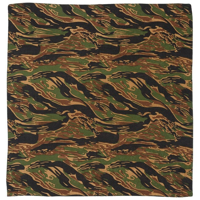 MFH Tigerstreifen Halstuch ca. 55 x 55 cm Baumwolle