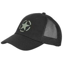MFH Trucker Cap, größenverstellbar, schwarz