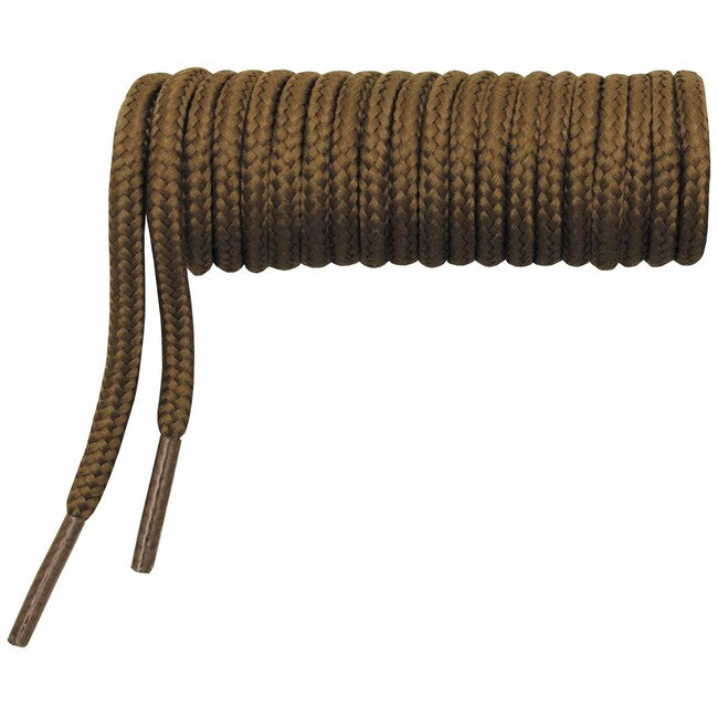 MFH Snurky do topanok, koyote tan, cca 160 cm