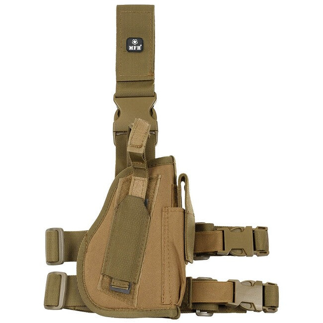 MFH Oberschenkelholster rechts, coyote tan