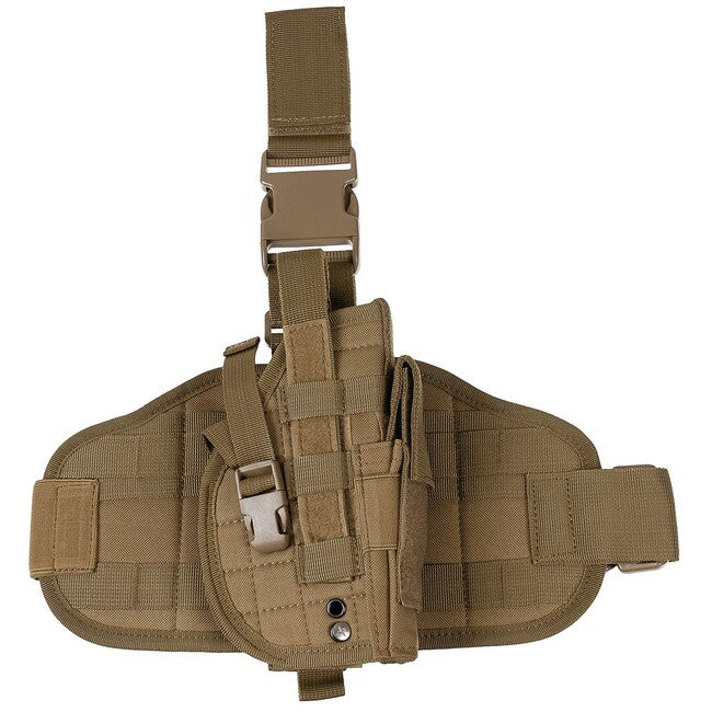 MFH Oberschenkel rechts MOLLE Gewehrholster, coyote tan