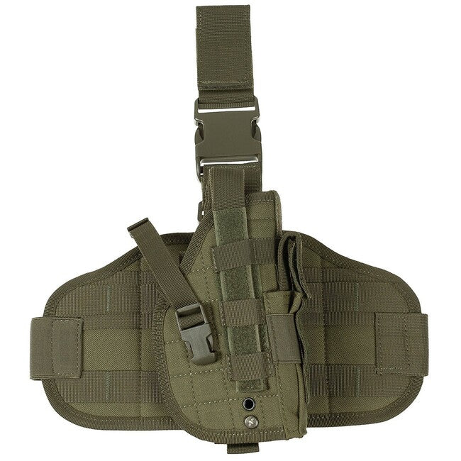 MFH Oberschenkel rechtsseitiges MOLLE-Gewehrholster, OD grün