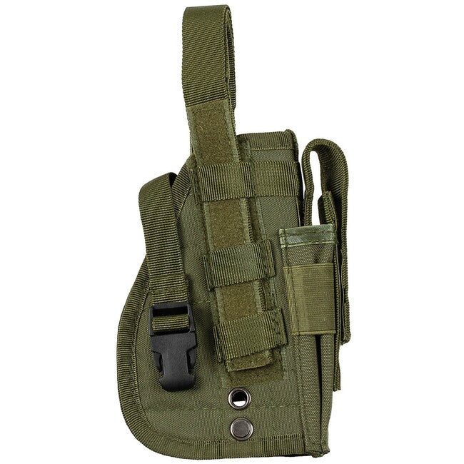 MFH Oberschenkel rechtsseitiges MOLLE-Gewehrholster, OD grün