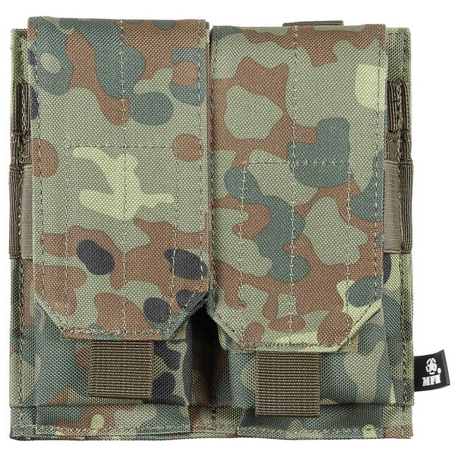 MFH Doppel-MOLLE-Holster, BW-Tarnfarbe