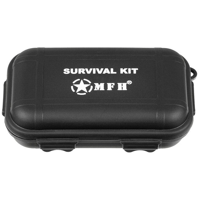 MFH Survival-Kit klein 22 Teile schwarz