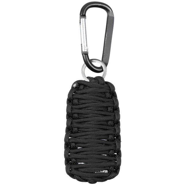 MFH Fallschirmseil-Survival-Kit, schwarz