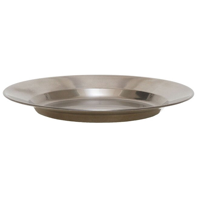 MFH Teller, rostfreier Stahl, 25 cm