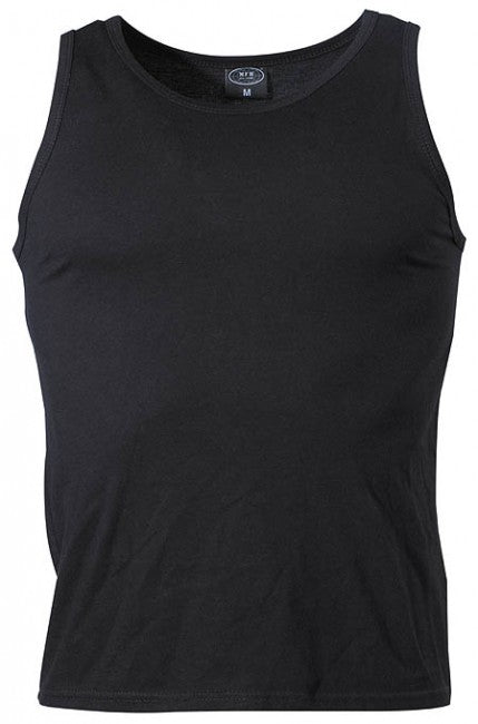 MFH herren-Tanktop schwarz, 160g/m2
