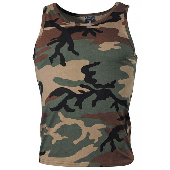 MFH Woodland herren-Tanktop, 160g/m2