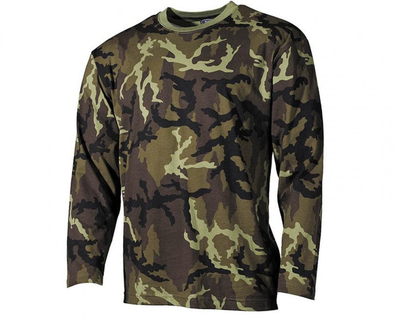 MFH Muster 95 tschechisches Tarn-Shirt langärmliges 160g/m2