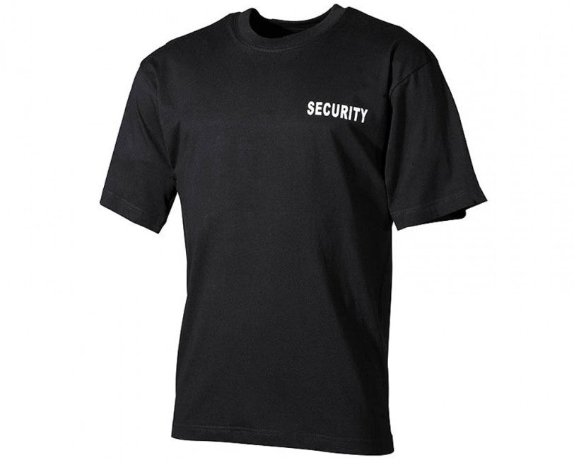 MFH T-Shirt Security 160g/m2, schwarz