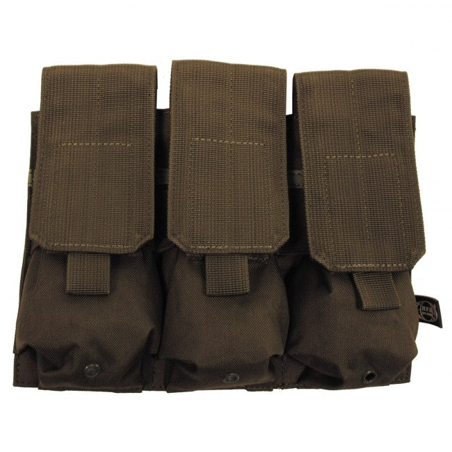 MFH Triple Patronentasche, oliv