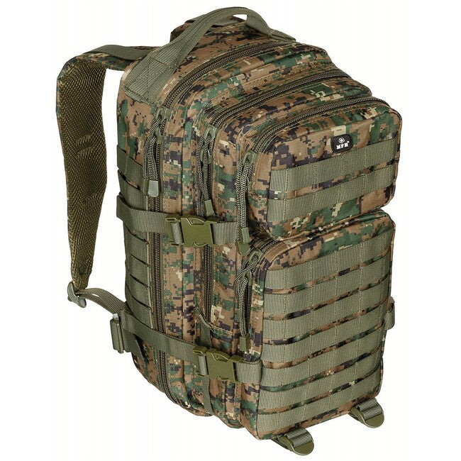 MFH US assault ruksak Digital woodland 30L