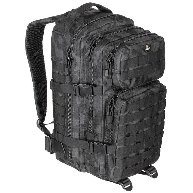 MFH US assault ruksak night camo 30L