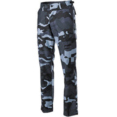 MFH BDU men's US trousers, skyblue
