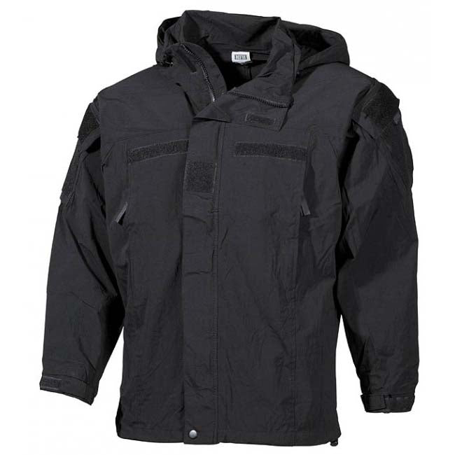 MFH US-Soft Shell-Jacke, schwarz - Level5