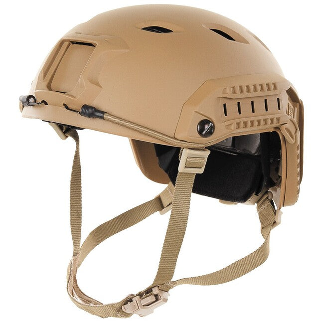 MFH US-Helm FAST-Patrouilleure, ABS-Kunststoff, coyote tan