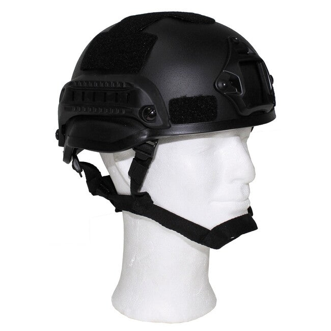MFH US-Helm MICH 2002, ABS-Kunststoff, schwarz