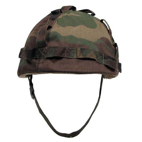 MFH US Helm mit Stoffbezug, woodland