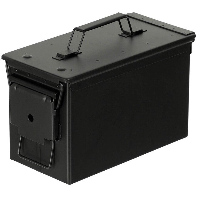 MFH US M2A1 Munitionskiste, metall schwarz 30 x 15,5 x 19 cm