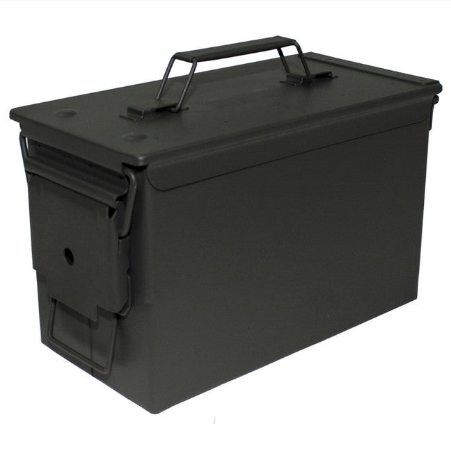 MFH US M2A1 Munitionskiste, metall oliv 30 x 15,5 x 19 cm