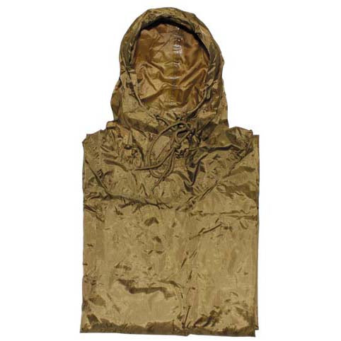 MFH US Rip-Stop- Poncho coyote 223x144 cm