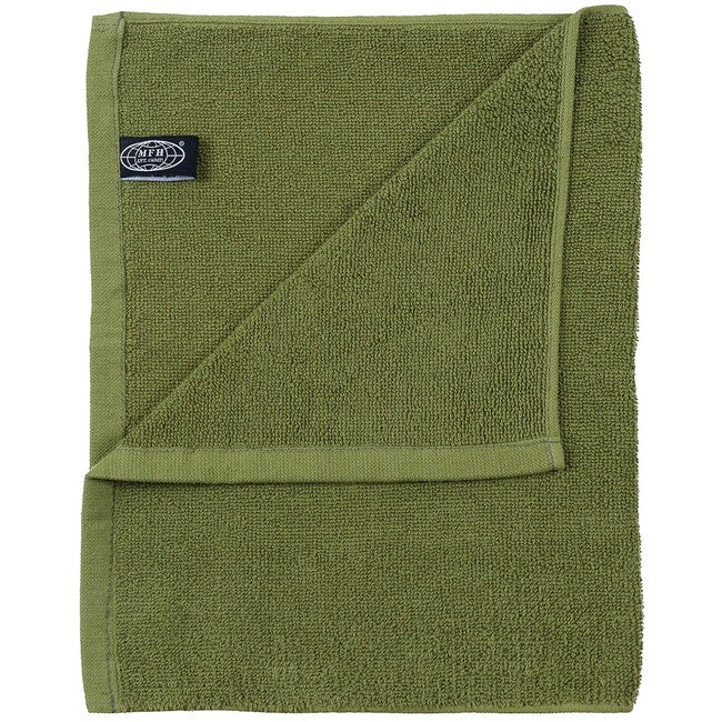 MFH Handtuch Frottee ca. 50 x 30 cm grün