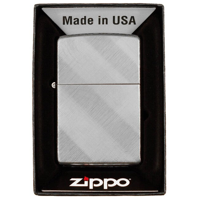 MFH Zippo Diagonal Weave winddichtes feuerzeug, ungefüllt