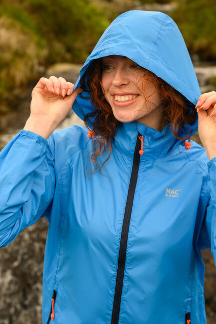 Mac in a Sac Origin 2 Waterproof Jacket, Ocean Blue
